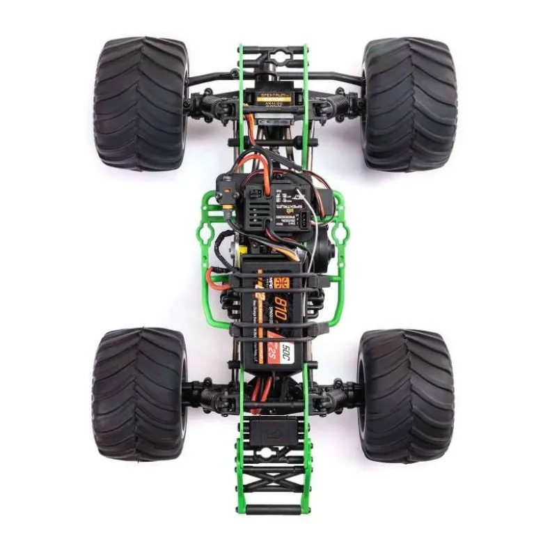 Losi LOS01026T1Mini LMT 4X4 Brushed Monster Truck 1:18 RTR, Grave Digger