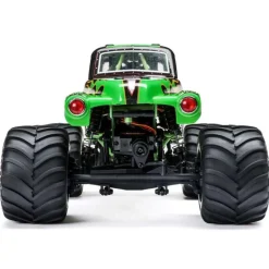Losi LOS01026T1Mini LMT 4X4 Brushed Monster Truck 1:18 RTR, Grave Digger