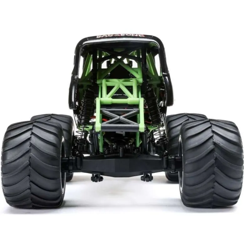 Losi LOS01026T1Mini LMT 4X4 Brushed Monster Truck 1:18 RTR, Grave Digger