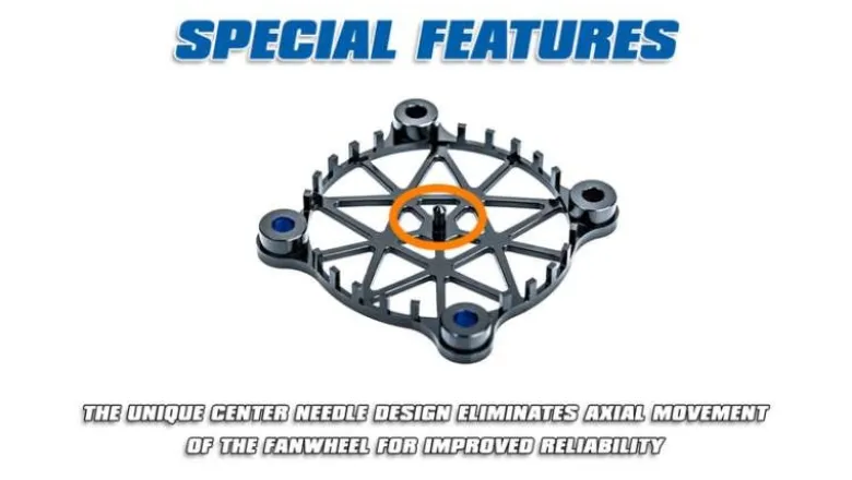 LRP 501983WorksTeam Aluminium Schutzgitter V2 für 40mm Lüfter