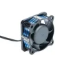 LRP 501857WorksTeam Aluminium SuperHighRev. Motorlüfter 40x40x15mm 1S/2S - Empfängerstecker