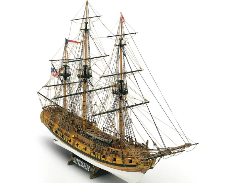 Mamoli 21736Rattlesnake 1:64 Holz Bausatz