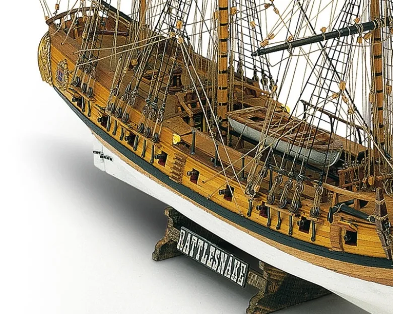 Mamoli 21736Rattlesnake 1:64 Holz Bausatz