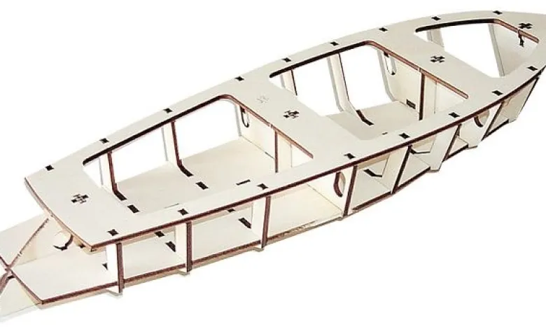 Mantua 800704Mincio Motorboot 1:20 Baukasten