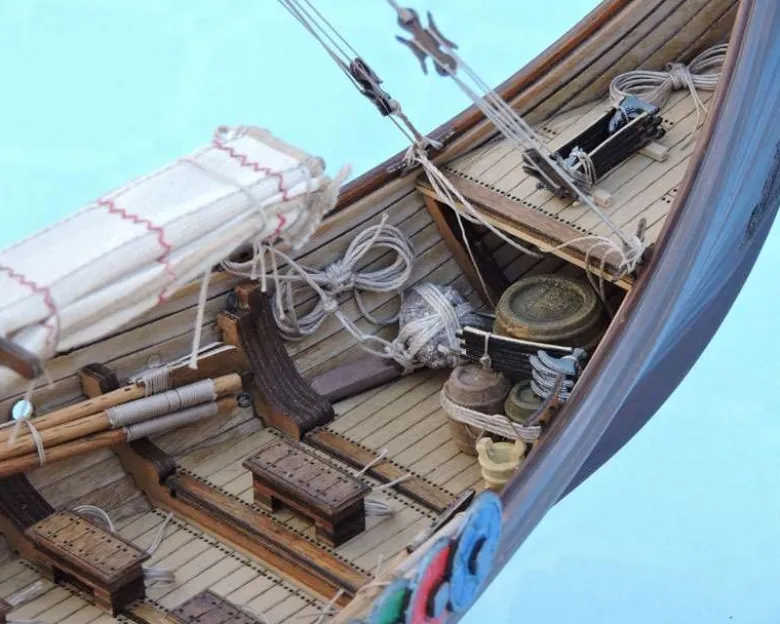 Mantua 800772Wikingerschiff Dreki 1:40 Baukasten