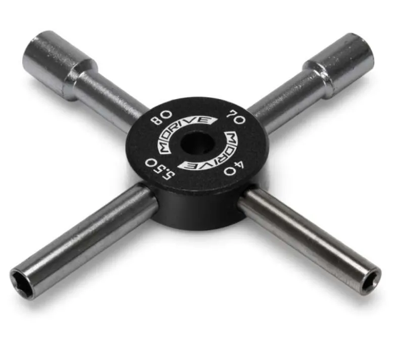 M-Drive MD50000Radmutternschlüssel (Kreuz) 4.0 / 5.5 / 7.0 / 8.0mm