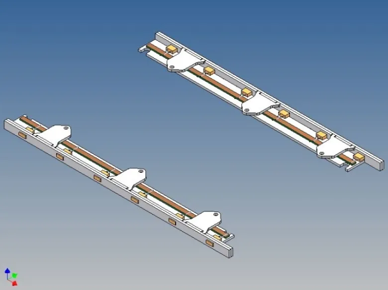 MDTech 9133-3A-LLLED Leisten für Vollprofilboxen zu Tamiya MAN 3-Achser 1:14