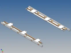 MDTech 9134-2A-LLLED-Leistenpaar für Vollprofilstaukiste 1/14 Actros 2-Achser