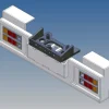 MDTech 9501-C24KStoßstange für 2-Achser LKW Tamiya 1:14 2x4 Kammerleuchten