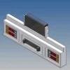 MDTech 9507-C24KStoßstange für Tamiya Kühlauflieger 1:14 2x4 Kammerleuchten
