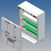 MDTech 9884-02(C3)SLT Stauschrank für 1/14 LKWs 215x176x61 für Carson 3-Kammer