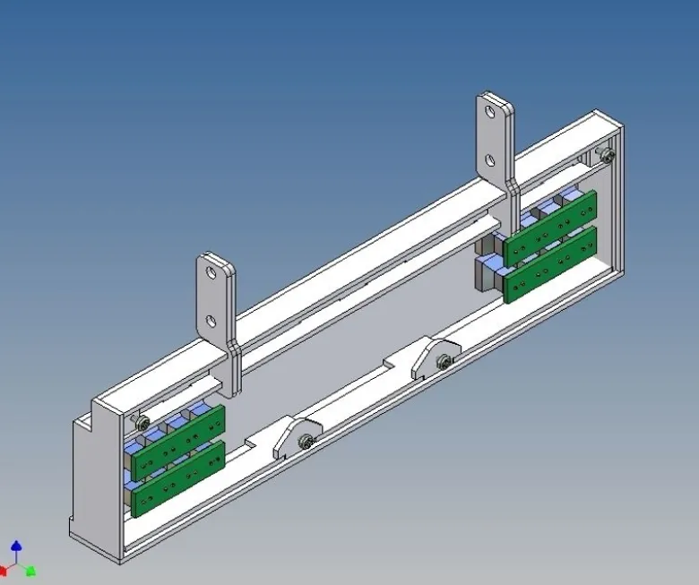 MDTech 9505-CV2Stoßstange für Trailerrahmen Carson 1:14 2x4 Kammerleuchten