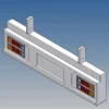 MDTech 9505-CV8Stoßstange für Trailerrahmen Carson 1:14