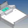 MDTech 9345-GOPLA-B2Ladeplattform für Carson Goldhofer STN-L3 M1:14 mit Beier SM/LM Aussparung, mit zwei Ersatzradhalter