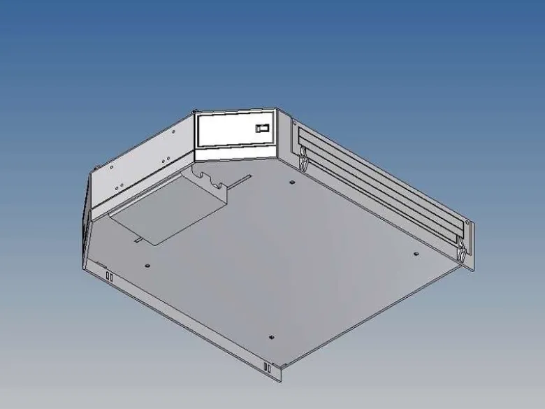MDTech 9345-GOPLA-B0Ladeplattform für Carson Goldhofer STN-L3 M1:14 mit Beier SM/LM Aussparung, ohne Ersatzradhalter