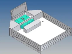 MDTech 9345-GOPLA-B0Ladeplattform für Carson Goldhofer STN-L3 M1:14 mit Beier SM/LM Aussparung, ohne Ersatzradhalter
