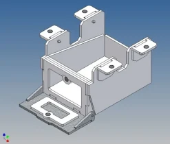 MDTech 9345-G043Stauboxen Paar (43mm) für Carson Goldhofer Tieflader 1:14