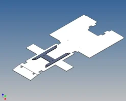 MDTech 9821-01Rahmenabdeckung für Tamiya Scania 3-Achser clean