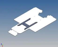 MDTech 9811-01Rahmenabdeckung für Tamiya Scania 2-Achser clean