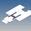 MDTech 9813-01Rahmenabdeckung für Tamiya MAN 2-Achser clean
