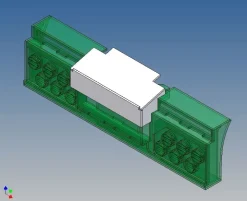 MDTech 9502-TVHecktraversenverkleidung für Tamiya 3-Achser Rahmen