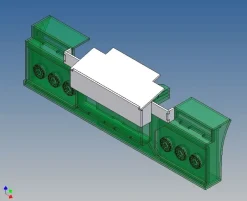 MDTech 9501-TVHecktraversenverkleidung für Tamiya 2-Achser Rahmen