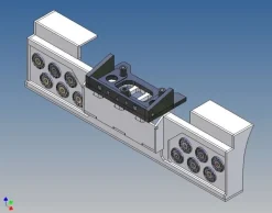 MDTech 9502-V6Heckstoßstange für TAMIYA LKW 1:14 für Verkerk Rückleuchten