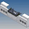 MDTech 9501-V3Heckstoßstange für TAMIYA LKW 1:14 für Verkerk Rückleuchten
