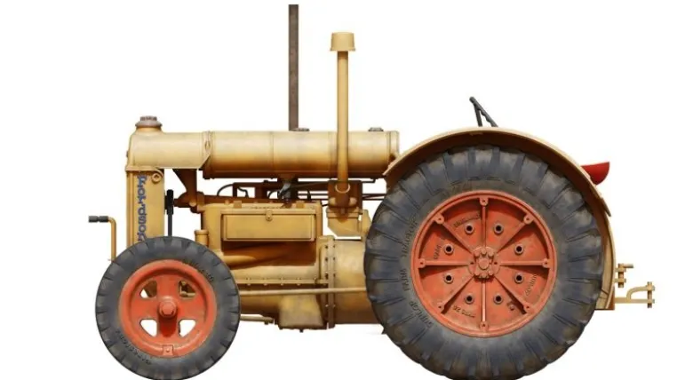MiniArt 550038098Ackerschlepper Standard N Orange Mod.39, Bausatz, 1:35