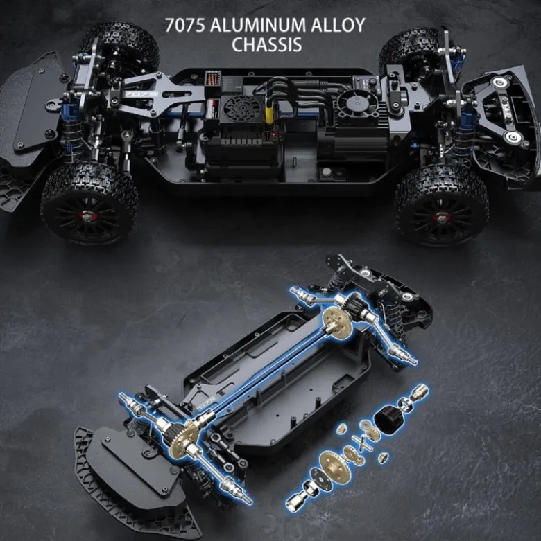 MJX MX-10304Hyper GO 1/10 Volkswagen Polo R WRC Brushless 4WD XT60
