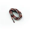 Modax 21120Premium Servo Kabel 3x0,34qmm,Schwarz-Rot-Weiß 2m verdreht
