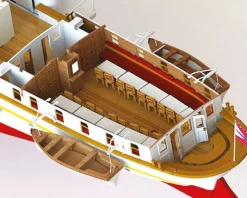Modell Tec 24530Seitenraddampfer Skibladner 1:60 Bausatz