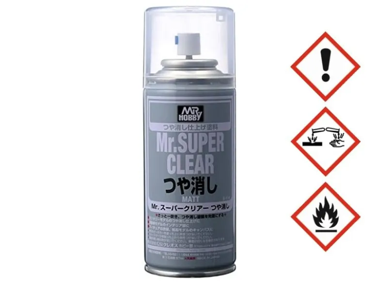 Mr. Hobby B514B-514 Mr. Super Clear Spray Klarlack matt 170ml