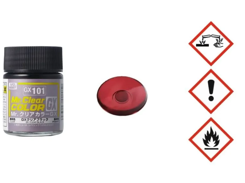 Mr. Hobby GX102Mr. Clear Color GX deep clear red / klar rot (18ml)