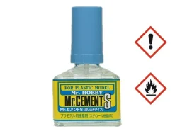 Mr. Hobby MC129Mr. Cement S (dünn) - Kunststoffkleber 40ml