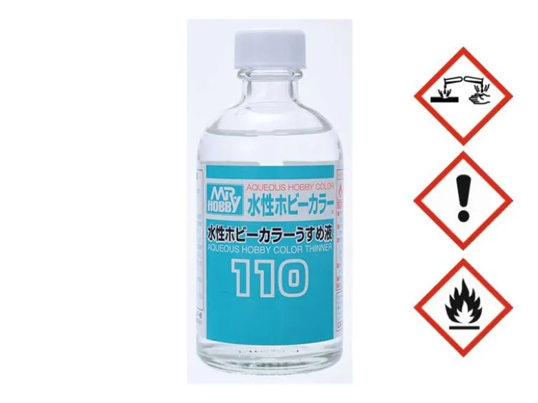Mr. Hobby T110Hobby Color Thinner 110 - Verdünnung 110ml für Aqueous Hobby Color Farben