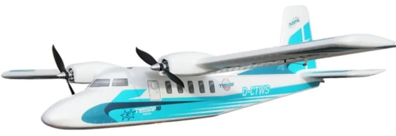 Multiplex 1-00912BK TwinStar ND Flugmodell 1420mm
