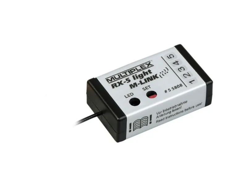 Multiplex 55808Empfänger RX5 light MLINK 2,4 GHz