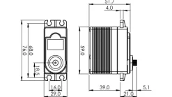 Multiplex 1-03238HiTEC Servo HS-5765MH