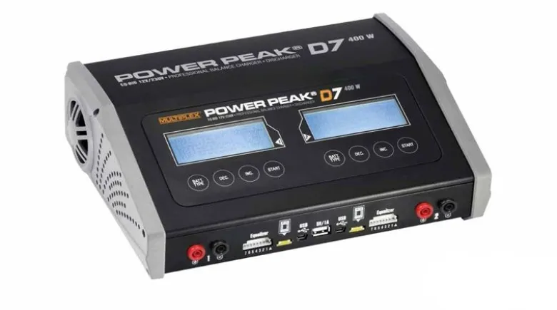 Multiplex 308129Power Peak D7 EQ-BID 12V/230V