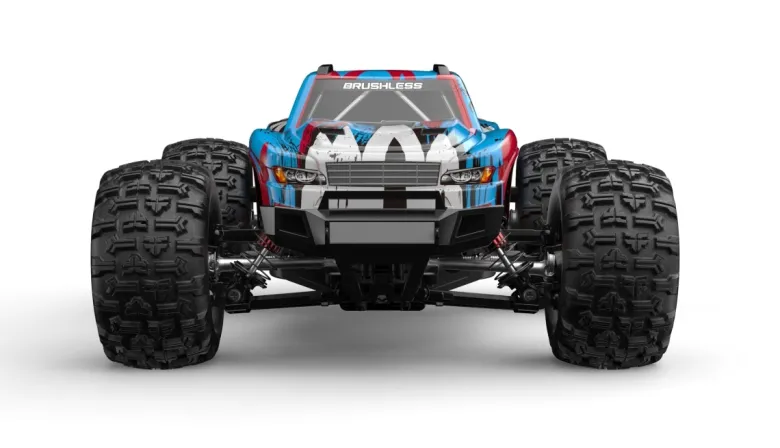NEUAMEWI 22796Hyper Go Monstertruck V2 brushless 4WD 1:16 RTR blau/weiß