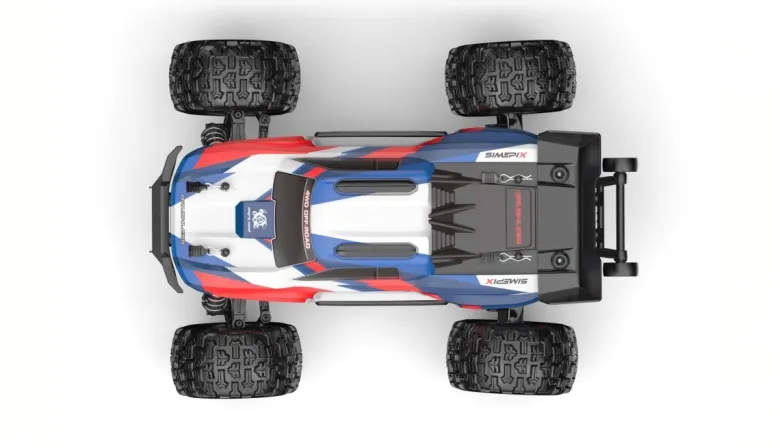 NEUAMEWI 22797Hyper Go Truggy V2 brushless 4WD 1:16 RTR blau/rot
