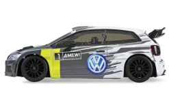 NEUAMEWI 21148VW Polo R WRC Rallye/Drift 4WD 1:28 RTR grau