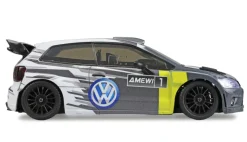 NEUAMEWI 21148VW Polo R WRC Rallye/Drift 4WD 1:28 RTR grau