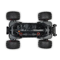 NEUARRMA ARA4437T1QUAKE 4S DSC 1:8 4X4 RTR Brushless Monster Truck Schwarz/Rot