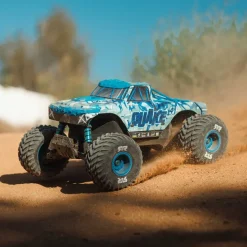 NEUARRMA ARA4437T2QUAKE 4S DSC 1:8 4X4 RTR Brushless Monster Truck Weiß/Blau