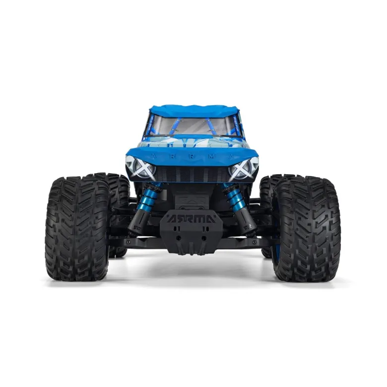 NEUARRMA ARA4437T2QUAKE 4S DSC 1:8 4X4 RTR Brushless Monster Truck Weiß/Blau