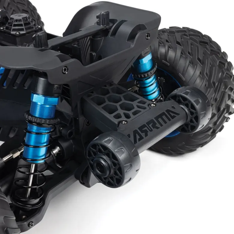 NEUARRMA ARA4437T2QUAKE 4S DSC 1:8 4X4 RTR Brushless Monster Truck Weiß/Blau
