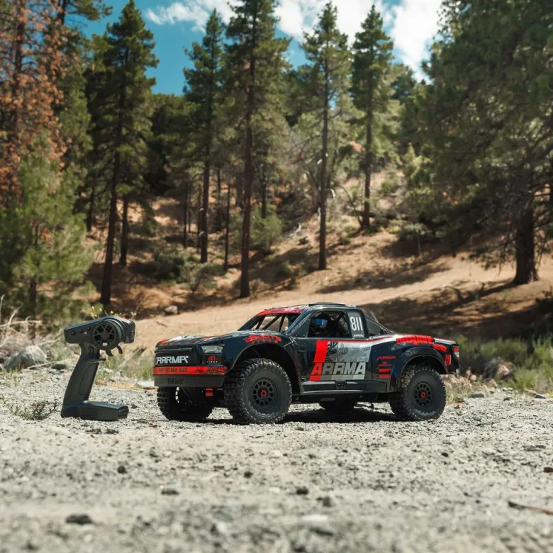NEUARRMA ARA7704V3T1MOJAVE 6S EXB 4X4 RTR Brushless Desert Truck 1:7, Black