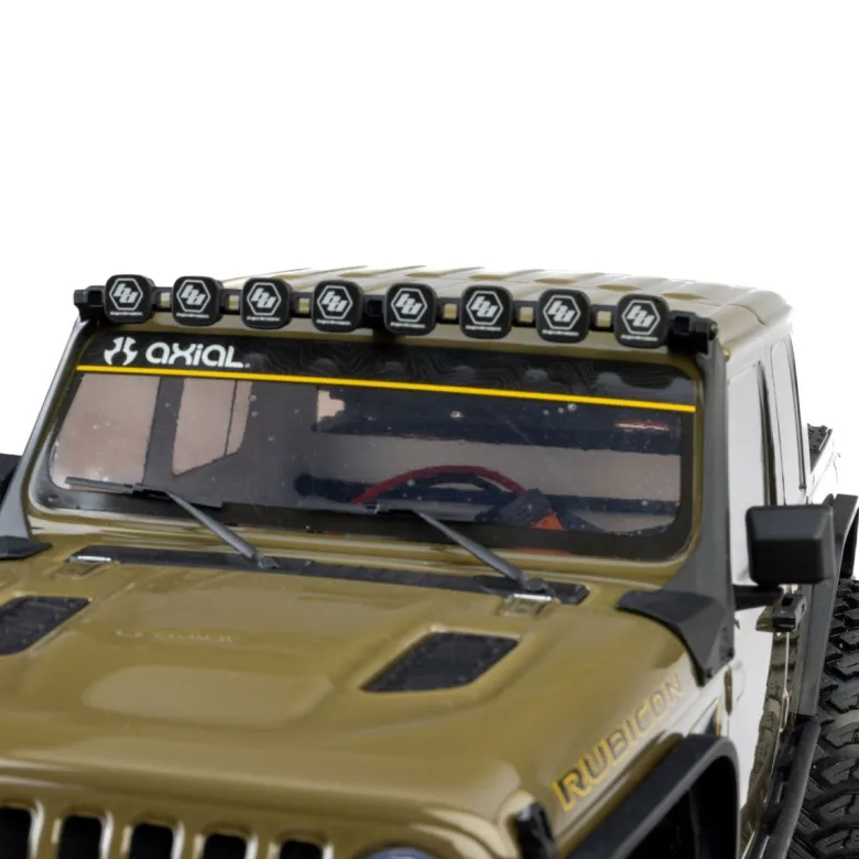 NEUAxial AXI-2443T2SCX10 III Jeep JT Gladiator 4X4 Brushed RockCrawler RTR 1:10 Grün